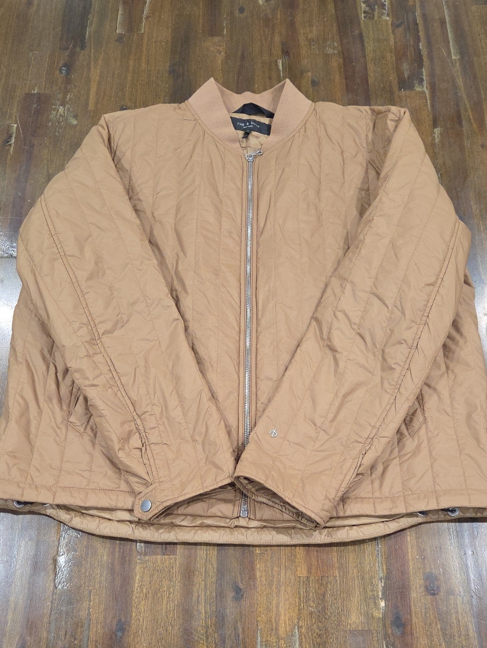 rag & bone Quilted Lightweight Jacket in Tan